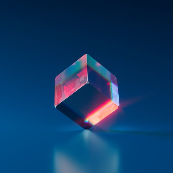 three dimensional cube